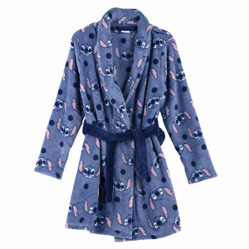 Children's Dressing Gown Stitch Blue