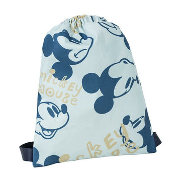 Child's Backpack Bag Mickey Mouse Blue 27 x 33 cm