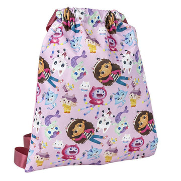 Child's Backpack Bag Gabby's Dollhouse Pink 27 x 33 cm