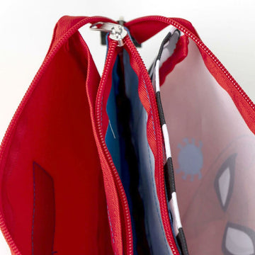 School Case Spider-Man Red