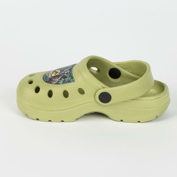 Beach Sandals Jurassic Park Green