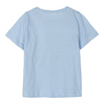 Child's Short Sleeve T-Shirt Stitch Light Blue