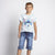 Child's Short Sleeve T-Shirt Stitch Multicolour