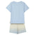 Children's Pyjama Stitch Light Blue