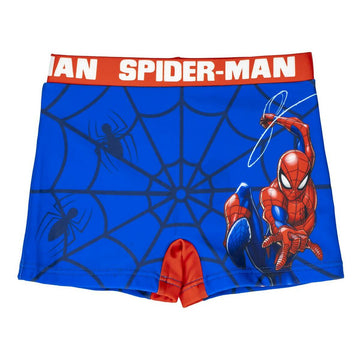 Boys Swim Shorts Spider-Man Red