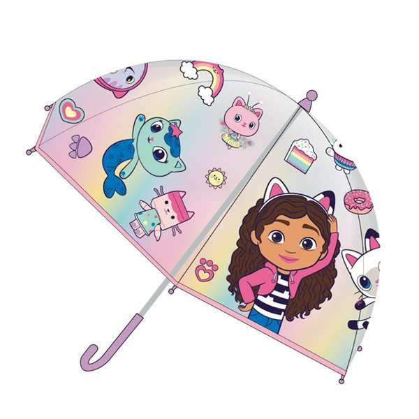 Umbrella Gabby's Dollhouse Pink PoE 45 cm