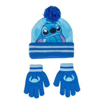 Child Hat Stitch Light Blue (One size)