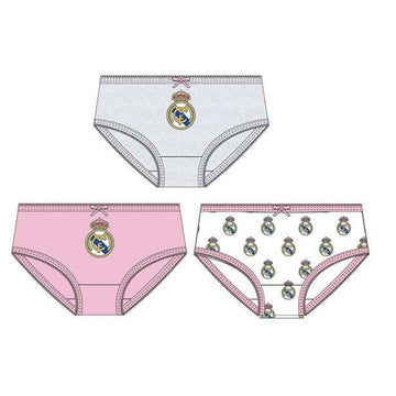Pack of Girls Knickers Real Madrid C.F. Multicolour