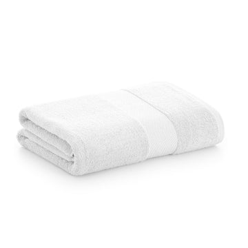 Bath towel Paduana White Cotton (Refurbished A)