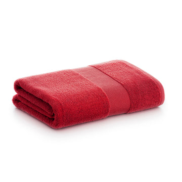 Bath towel Paduana Maroon 100% cotton 100 x 150 cm