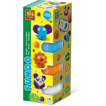 Modelling Clay Game SES Creative (6 Pieces) (4 Pieces)