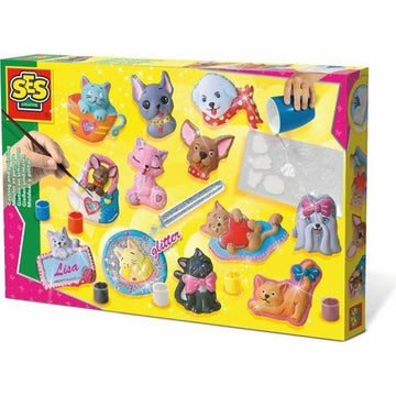 Craft Game SES Creative Plaster casting dogs and cats