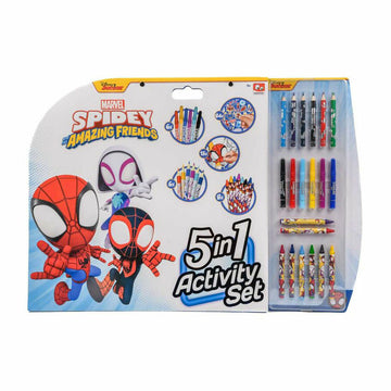 Colouring Activity Box Spidey 5-in-1