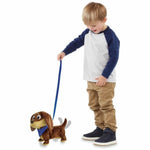 Motion-animated Stuffed Animal Goliath Dog 28 cm