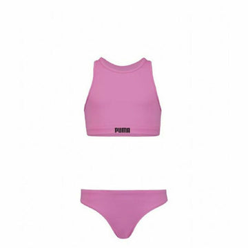 Bikini Bottoms For Girls Puma Racerback Dark pink Fuchsia Pink