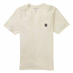 Men’s Short Sleeve T-Shirt Burton Colfax  White Unisex