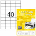 Adhesive labels TopStick White (Refurbished A)