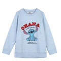 Unisex Sweatshirt without Hood Stitch Light Blue