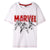 Child's Short Sleeve T-Shirt Marvel White