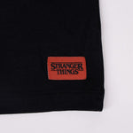 Child's Short Sleeve T-Shirt Stranger Things Black