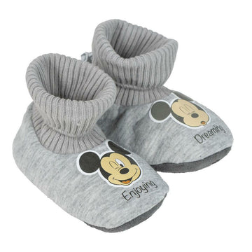 House Slippers Mickey Mouse Light grey