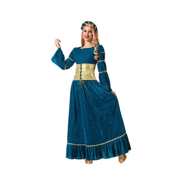 Costume for Adults Medieval Queen XXL