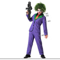 Costume for Adults Purple Male Clown