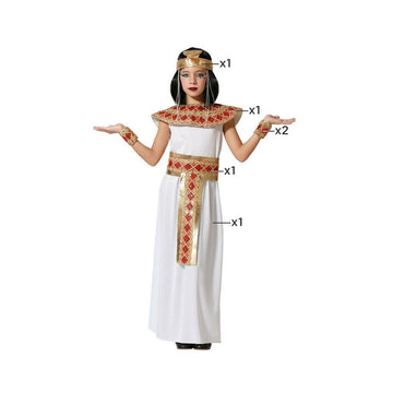 Costume for Children Multicolour Egyptian Woman