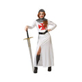 Costume for Adults White Knight of the Crusades Lady