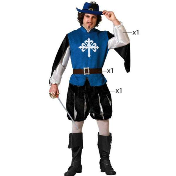 Costume for Adults Male Musketeer
