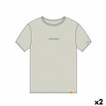 Short Sleeve T-Shirt Cállate la Boca Beige L (2 Units)