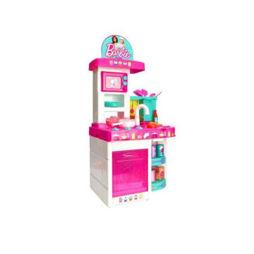 Toy kitchen Barbie 40,5 x 30 x 81 cm Pink