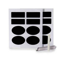 Stickers 16 Pieces Set Black Board