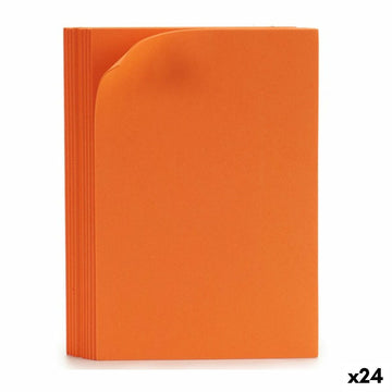 Eva Rubber Orange 30 x 0,2 x 20 cm (24 Units)