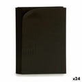 Eva Rubber Black 30 x 2 x 20 cm (24 Units)