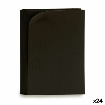 Eva Rubber Black 30 x 2 x 20 cm (24 Units)