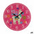 Wall Clock Llama 3 x 33,8 x 33,8 cm (12 Units)