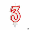 Candle Birthday Number 3 (12 Units)