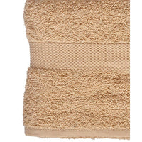 Bath towel Cream 70 x 130 cm (3 Units)