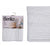 Bath towel 50 x 90 cm White (6 Units)