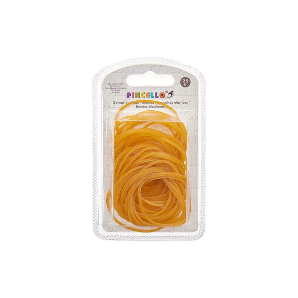 Elastic bands Large Yellow (24 Units)