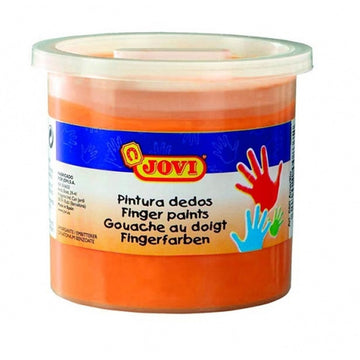 Finger Paint Jovi 5 Units Finger Paint Orange 125 ml