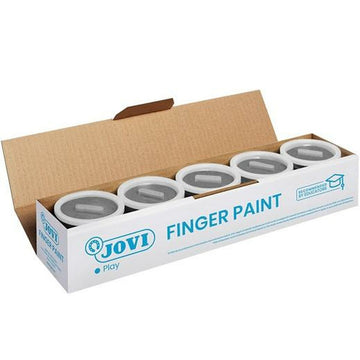 Finger Paint Jovi Finger Paint Black 5 Pieces 125 ml