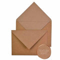 Envelopes Michel kraft paper 16 x 22 cm Brown 25 Pieces