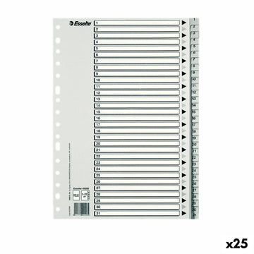 Numeric Divider Esselte 1-31 Grey A4 31 Sheets (25 Units)