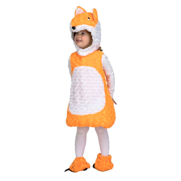 Costume for Children My Other Me Orange Fox (4 Pieces)