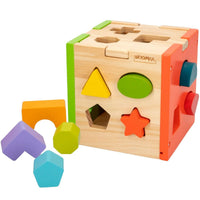 Child's Wooden Puzzle Woomax 15 x 15 x 15 cm (6 Units)