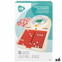 Automatic Bingo Colorbaby   Cardboard Plastic (6 Units)