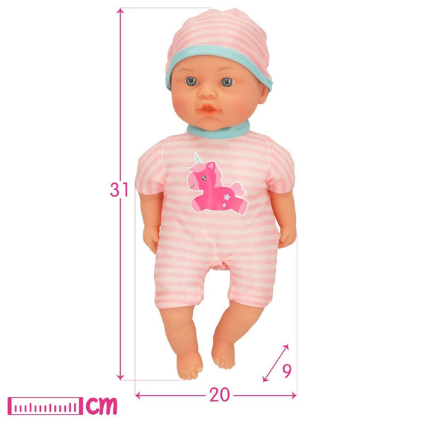 Baby Doll Colorbaby Soft 32 cm 10 Pieces 21 x 32 x 9 cm 4 Units