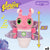 Fluffy toy Eolo Firefly Pink 28,5 x 26,5 x 12 cm (6 Units)